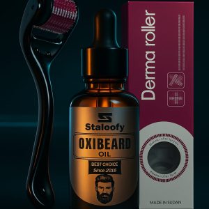Staloofy OxiBeard Growth Oil 30ml + DRS Derma Roller